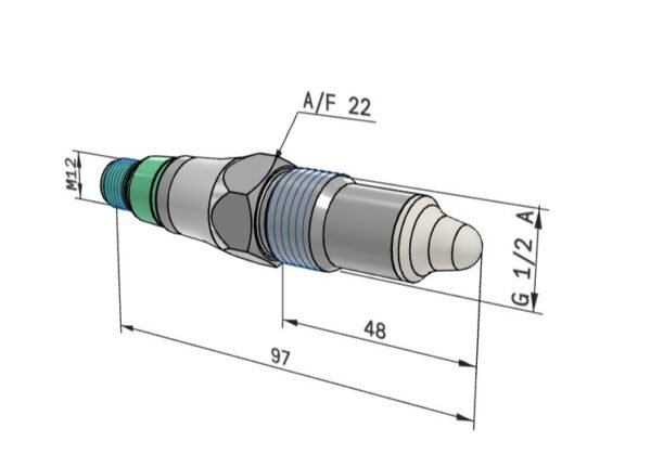 Chave de Nível LBFS-01421.0 - 11052901 - Baumer - Imagem 2