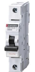 MINI DISJUNTOR 1P 10KA 10A - BHW-T10 1P C10 B - MITSUBISHI