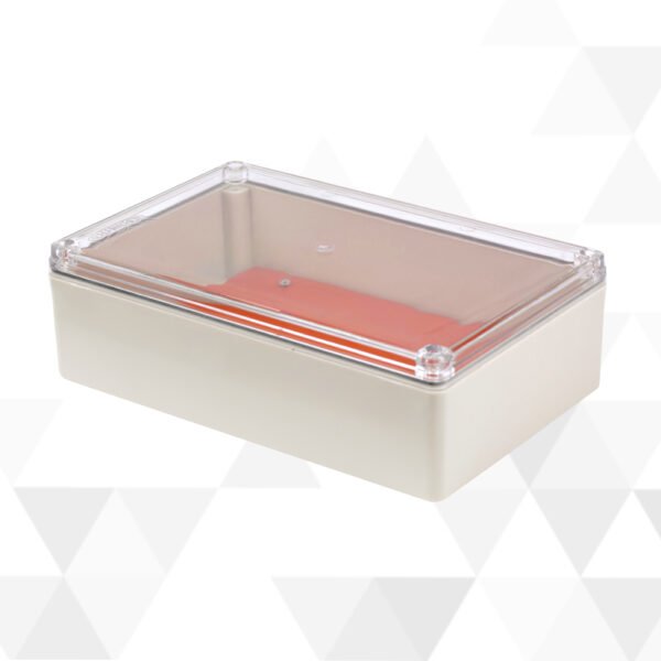 CAIXA PLÁSTICA SCHUHMACHER 20.15.04 – 250X160X80MM CINZA/TR IP54