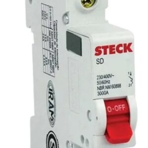 DISJUNTOR UNIPOLAR STECK SDC2 1P – CURVA C – 3 kA – DIN