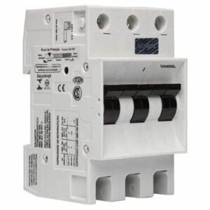 DISJUNTOR TRIPOLAR SIEMENS 5SX1 3 – CURVA C – 3 kA – DIN