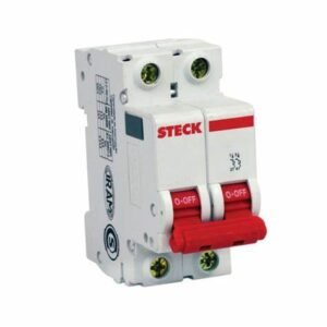 DISJUNTOR BIPOLAR STECK SDC2 2P – CURVA C – 3 kA – DIN