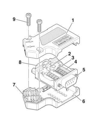 SUBCON-PLUS-CAN/PG - Conector de barramento D-SUB- 2708119 - PHOENIX CONTACT - Imagem 2